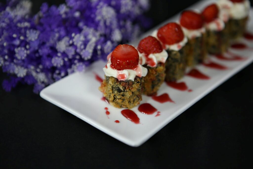 uramaki alla fragola ristorante shibuya